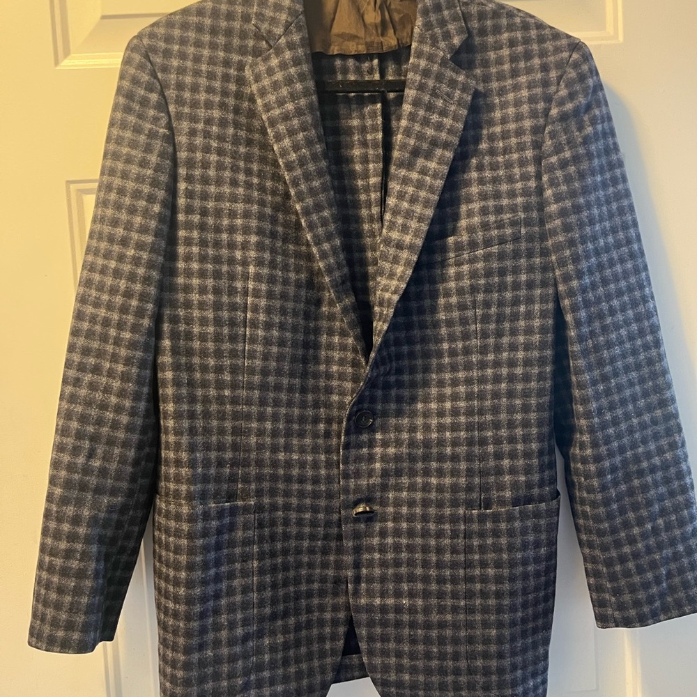 Mens Tonello Checkered Blazer